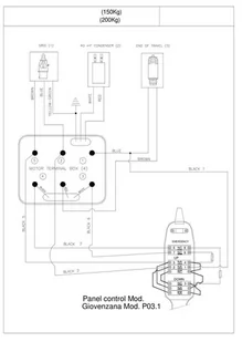 DESDEA Wciągarka elektryczna linowa budowlana 300kg/30m + sterowanie ręczne 1,5m (udźwig: 300kg) 08179950 - Wciągarki - miniaturka - grafika 12