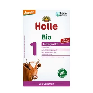 Holle Mleko w proszku pierwsze 1 od urodzenia 400 g Bio - Mleko modyfikowane - miniaturka - grafika 1