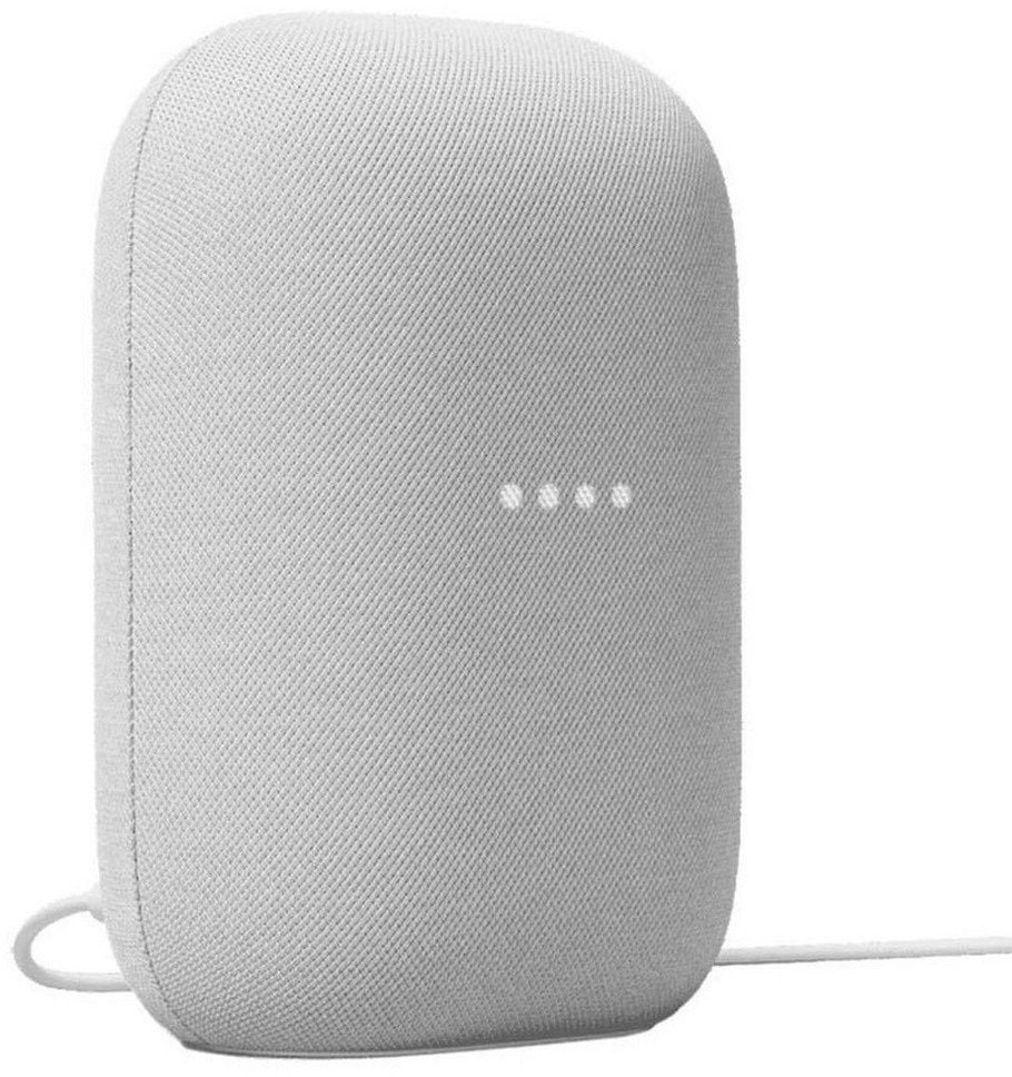 Google Nest Audio Chalk - Assistant, Oval, Baltas, Plastic,