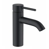 Baterie umywalkowe - KLUDI 381983976 BOZZ jednouchwytowa bateria umywalkowa, bez zestawu odpł., 100; EcoPlus; czarny mat - miniaturka - grafika 1