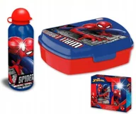 Bidony dla dzieci - ZESTAW ŚNIADANIOWY BIDON 500 ml ŚNIADANIÓWKA SPIDERMAN - miniaturka - grafika 1
