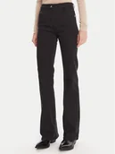 Spodnie damskie - Patrizia Pepe Jeansy CP0937 DS04 K103 Czarny Regular Fit - miniaturka - grafika 1