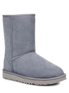 UGG Botki "Classic" w kolorze szarym z wełny jagnięcej - Botki damskie - miniaturka - grafika 1