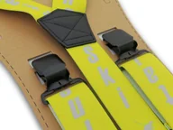 Dodatki do ubrań - Szerokie żółte narciarskie szelki do spodni typu Y - SKI T73 - miniaturka - grafika 1