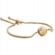 Bransoletki - Bransoletka Zodiakalna Koziorożec - złoty kolor, regulowana - miniaturka - grafika 1