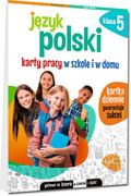 Podręczniki dla szkół podstawowych - Język polski. Karty pracy w szkole i w domu - klasa 5 - miniaturka - grafika 1