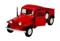 Samochody i pojazdy dla dzieci - WELLY OLD TIMER 1947 JEEP WILLYS PICKUP CZERWONY 1:34 43822 - miniaturka - grafika 1