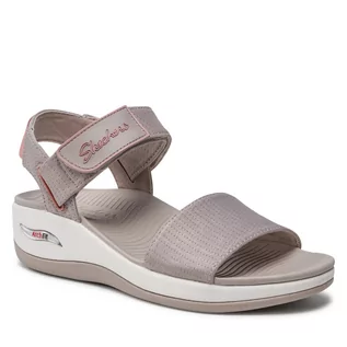 Sandały damskie - Skechers Sandały Arch Fit Sunshine 163310/TPPK Taupe Pink - grafika 1