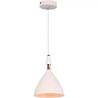 Lampy sufitowe - Milagro Lampa wisząca OTTO WHITE/GOLD 1xE27 ML6159 - miniaturka - grafika 1