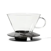 Zaparzacze i kawiarki - Szklany dripper Kalita Wave 185 - miniaturka - grafika 1