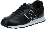 Trampki damskie - New Balance Damskie trampki 500, czarne, 3,5 UK - miniaturka - grafika 1