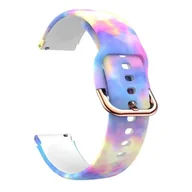 Akcesoria do zegarków - PASEK DO ZEGARKA SMARTWATCH 20MM DO SAMSUNG GALAXY WATCH 42MM / 2 41MM / 4 5 / HUAWEI WATCH GT 2 42MM / GT 3 42MM / AMAZFIT BIP GTS 4 3 2 MINI - miniaturka - grafika 1