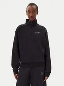 Bluzy damskie - Reebok Bluza 100214264 Czarny Regular Fit - miniaturka - grafika 1