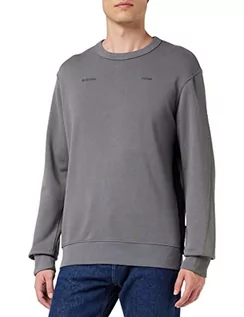 Bluzy męskie - G-STAR RAW Męska bluza z kapturem, wielobarwny (Granite/Gs Grey Color Block B782-d019), S - grafika 1