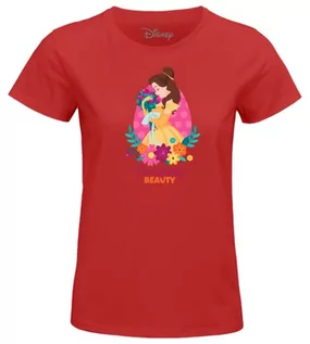 Koszulki i topy damskie - Disney Koszulka damska, Czerwona, XXL - grafika 1