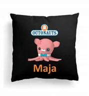 Poduszki dekoracyjne - Foto Poduszka Czarna Oktonauci Bajka +IMIĘ #3 - miniaturka - grafika 1
