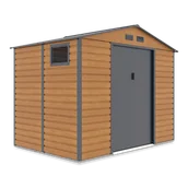 Altany ogrodowe - Domek Na Narzędzia Montreal 277X195Cm Oak Grey - Hardmaister - miniaturka - grafika 1