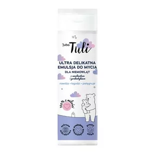 Luba Tuli Emulsja do mycia z emolientem i prebiotykiem, 250ml - >>> DARMOWA od 99zł <<<- - Balsamy i kremy do ciała - miniaturka - grafika 1