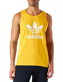 Koszulki sportowe męskie - adidas Męska koszulka na ramiączkach, aktywne z?oto, S - grafika 1
