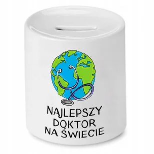 Dla Teologa Skarbonka na Urodziny Na Prezent z Nadrukiem ze Zdjęciem + Opakowanie na prezent (wzór 01) - Skarbonki - miniaturka - grafika 1