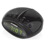 Zegary - HYUNDAI Radiobudzik RAC 213 B Czarny RAC213B - miniaturka - grafika 1