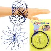 Zabawki sensoryczne - MAGICZNY RING ZABAWKA SENSORYCZNA KOLOR NIEBIESKI - miniaturka - grafika 1