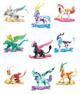 Mega Bloks, Crystal Creatures Niespodzianka - Klocki - miniaturka - grafika 1