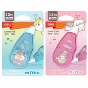 Korektory - Korektor w taśmie Deli H354 mix kolorów 5mm*12m - miniaturka - grafika 1