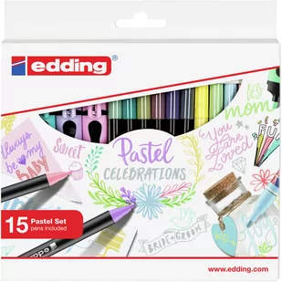 EDDING Zestaw kreatywny pastelowy Edding 15S - Zabawki kreatywne - miniaturka - grafika 4