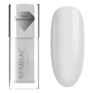 Semilac Lakier klasyczny Nail Laquer, 100 Nail Whitener - Lakiery hybrydowe - miniaturka - grafika 1