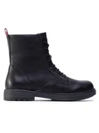 Buty dla dziewczynek - Geox Kozaki J Eclair G. D J049QD 000BC C9999 D Czarny - miniaturka - grafika 1