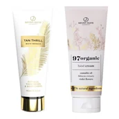 Balsamy i kremy do opalania - 7suns Tan Thrill White Bronzer 250ml + Krem Do Rąk 75ml - miniaturka - grafika 1
