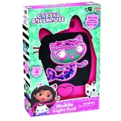 Zabawki kreatywne - Przenośna Tablica Podświetlana Koci Domek Gabi - miniaturka - grafika 1