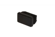 Balustrady i akcesoria - Zaślepka prostokątna ZP 40x50 czarna - miniaturka - grafika 1