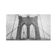 Deski do krojenia - Szklana deska do krojenia HOMEPRINT Most Brooklyński 60x52 cm - miniaturka - grafika 1