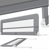 Zabezpieczenia dla dzieci - BARIERKA OCHRONNA DO ŁÓŻKA ZABEZPIECZAJĄCA 200 X 42 x 44 CM kesser pemium - miniaturka - grafika 1