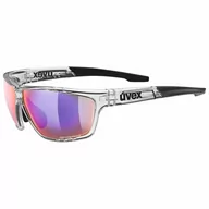 Okulary przeciwsłoneczne - Uvex Okulary Rowerowe Sportstyle 706 Cv weiss - miniaturka - grafika 1