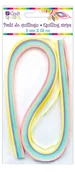 Quilling - DP Craft Paski do Quillingu 3 mm pastelowe - miniaturka - grafika 1