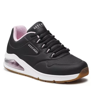 SKECHERS Sneakersy 2nd Best 155542/BLK Black - Sneakersy damskie - miniaturka - grafika 1