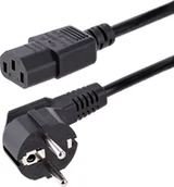 Kable - Kabel zasilający StarTech Cable StarTech EU Shuko to C13 3m Black - miniaturka - grafika 1
