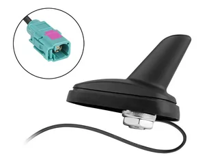 Antena Samoch. Shark Fiat Fakra 1M Am/Fm - Anteny samochodowe - miniaturka - grafika 1