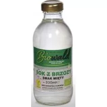 Biowald SOK Z BRZOZY SMAK MIĘTY BIO 330 ml - Soki i napoje niegazowane - miniaturka - grafika 1