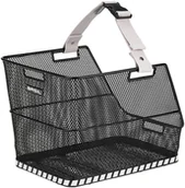 Koszyki rowerowe - Basil Class 11204 koszyk rowerowy, uniwersalny rozmiar, czarny 160857 - miniaturka - grafika 1