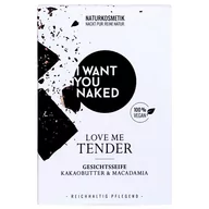 Mydła - I want you naked i Want you Naked naturalny masło kakaowe i macadamiaoel na mydło, 100 G HS-02 - miniaturka - grafika 1