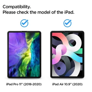 SZKŁO HARTOWANE SPIGEN GLAS.TR ”EZ FIT” IPAD AIR 4 2020 / 5 2022 - Szkła hartowane na telefon - miniaturka - grafika 10