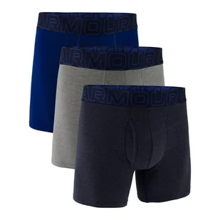Męskie Bokserki UNDER ARMOUR M UA PERF COTTON 6IN 1383889-410 – Wielokolorowy - Majtki męskie - miniaturka - grafika 1