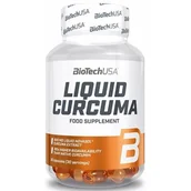 Witaminy i minerały dla sportowców - BioTech Liquid Curcuma 30 capsules - miniaturka - grafika 1