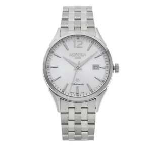 Zegarek Zegarek ROAMER - Swiss Matic 550660 41 25 50 Silver - Zegarki męskie - miniaturka - grafika 1