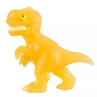 Goo Jit Zu: Jurassic World Mini figurka akcji do rozciągania - T-Rex Amber - Figurki dla dzieci - miniaturka - grafika 1