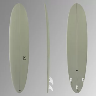 Deska surfingowa Olaian 500 Hybride 8' z 3 statecznikami - Pływanie - miniaturka - grafika 1